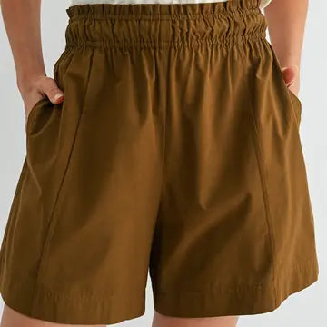 Elastic Waist Shorts