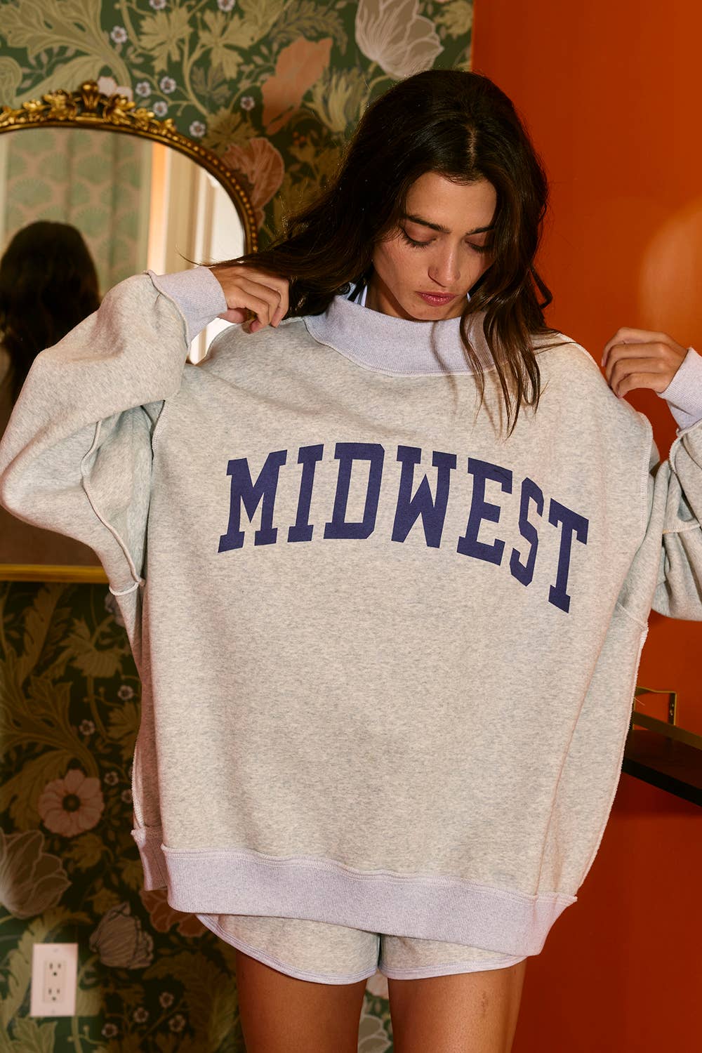 Midwest Babe Reversible Sweatshirt