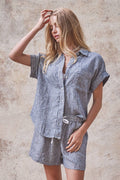 Linen SS Button-Down