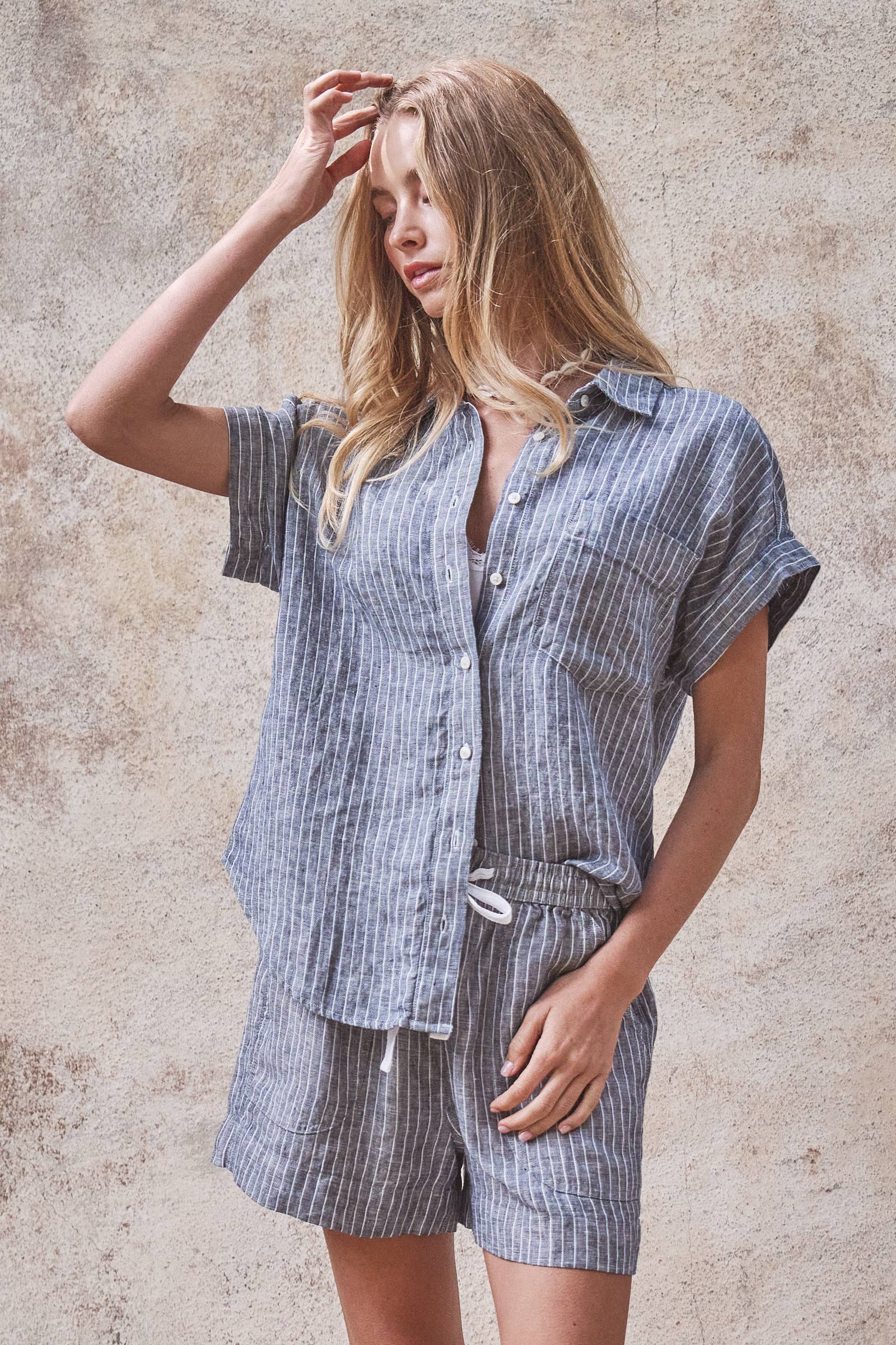 Linen SS Button-Down