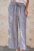 Linen Drawstring Pants