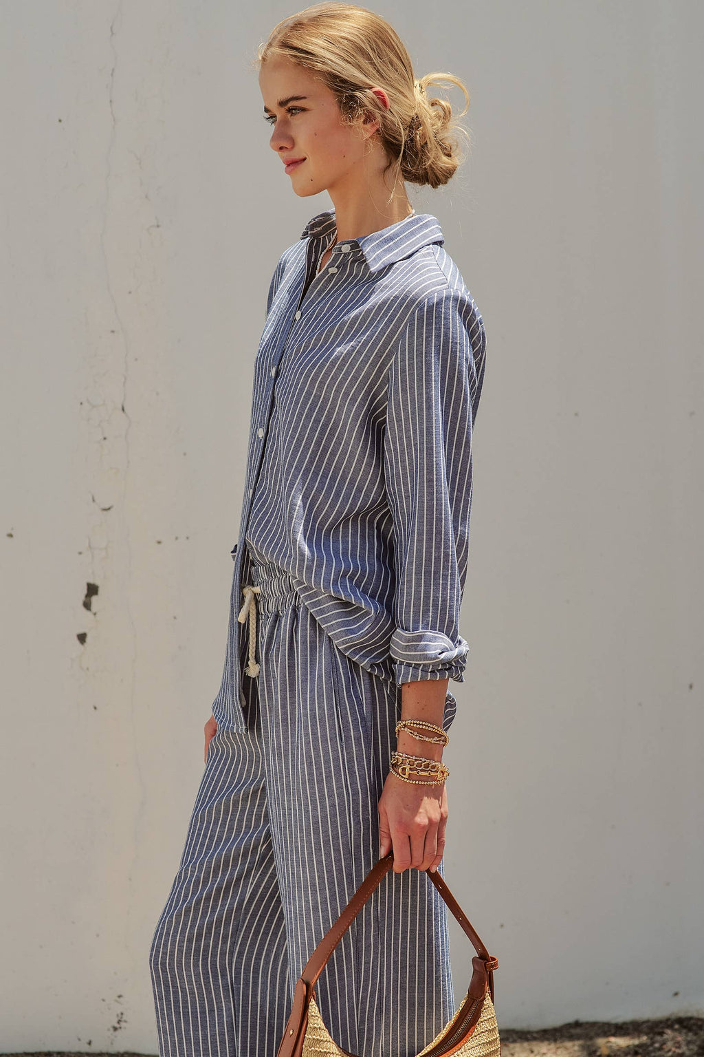 Linen LS Button-Down