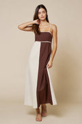 Color Block Empire Waist