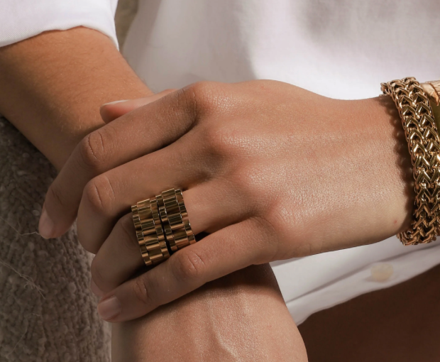 Estate Cuff Bracelet- Magnet Lock