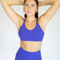 AIRE Medium Support Ultra-Soft Cross Back Sports Bra
