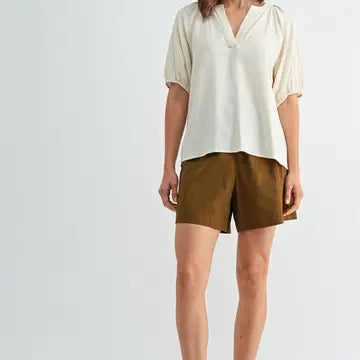Elastic Waist Shorts