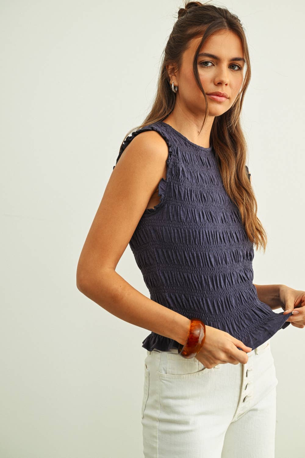 Sleevelss Smock Tank
