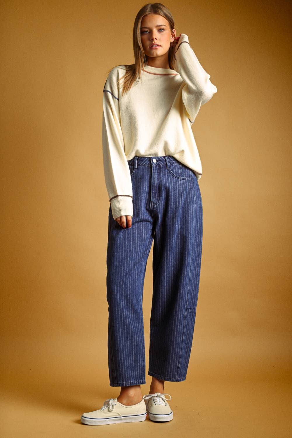 Color Contrast Sweater