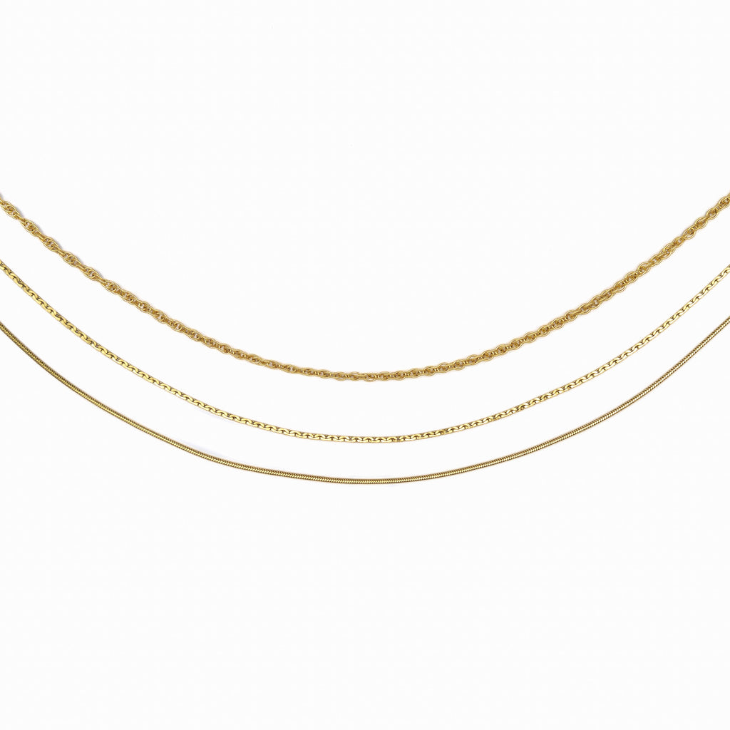 3 in 1 Layer Rope Necklace