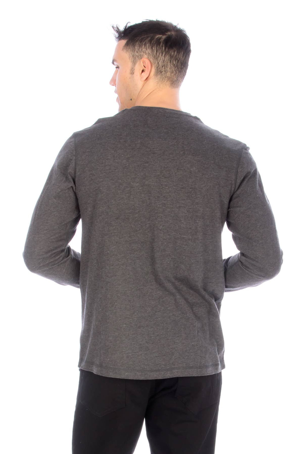 Long Sleeve Henley T-Shirt