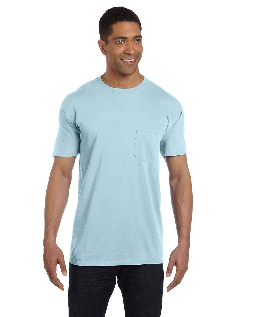 Comfort Colors Heavyweight Pocket Blank T-Shirt