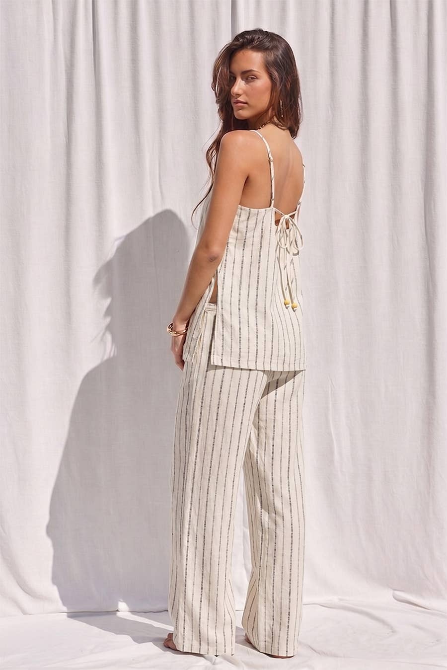 Striped Top/Pant Set