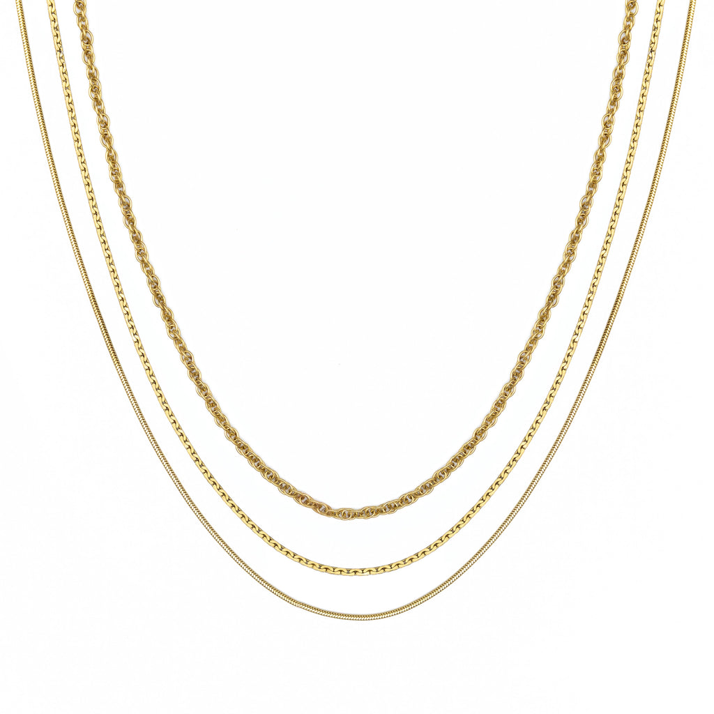 3 in 1 Layer Rope Necklace