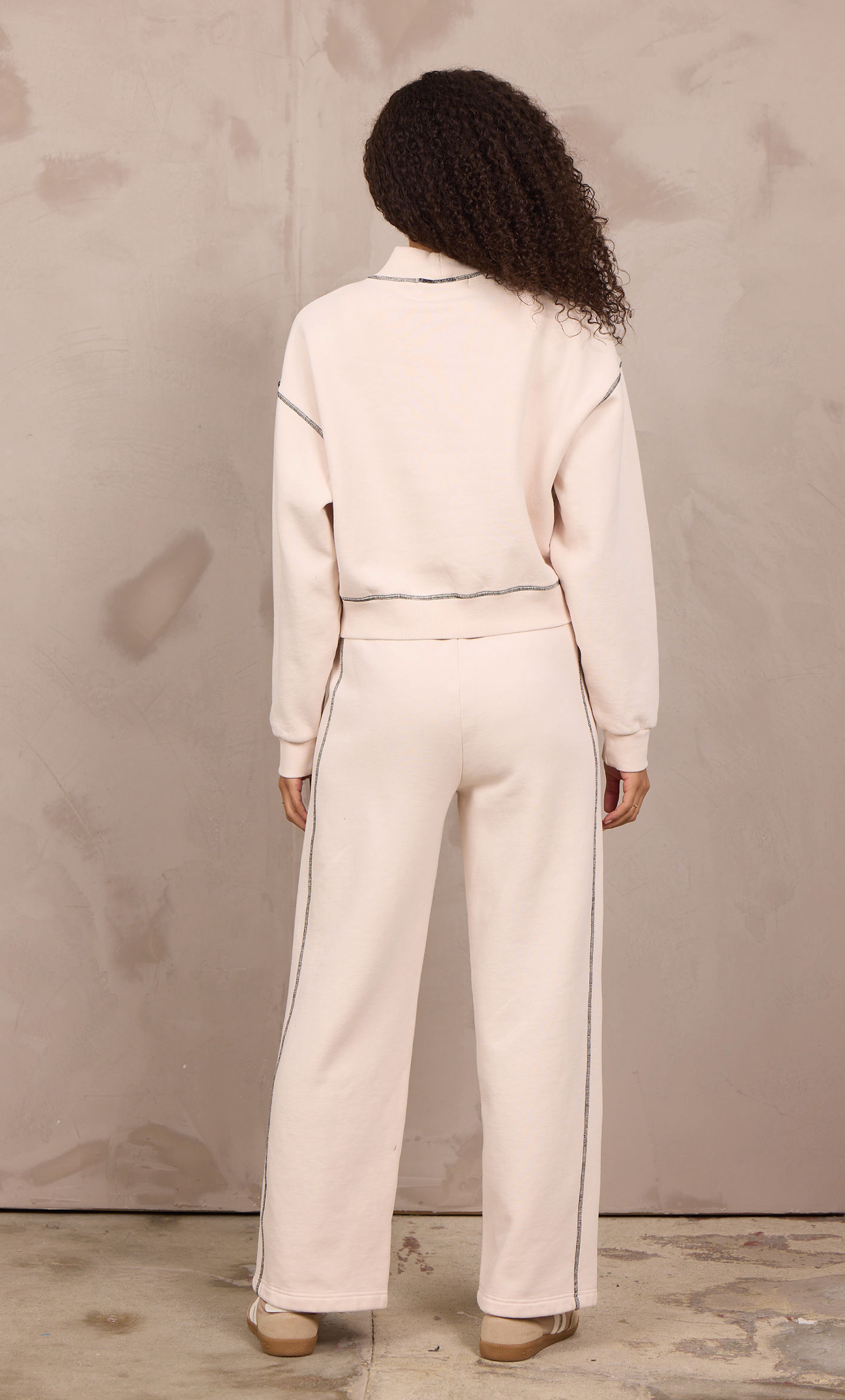 Garment Dye Pant w/Contrast Stitching