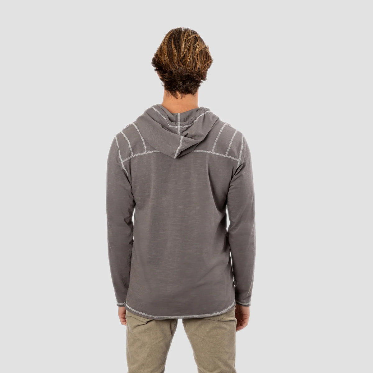 Oyster Shell Slub Hoodie