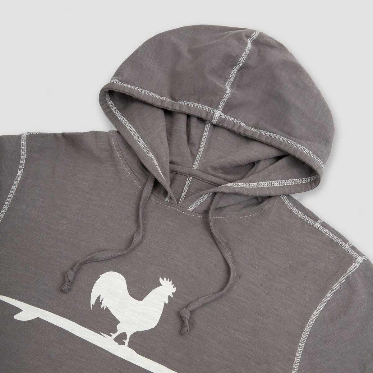 Oyster Shell Slub Hoodie