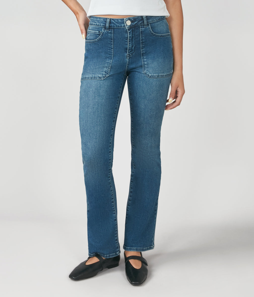 Lola Denim Billie High Rise Bootcut Jeans