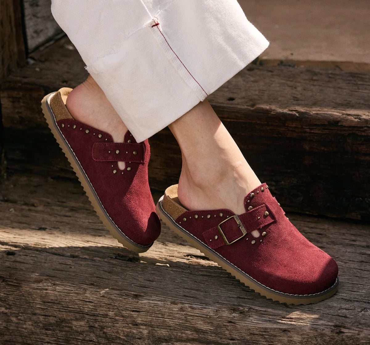 Mirage Suede Clog