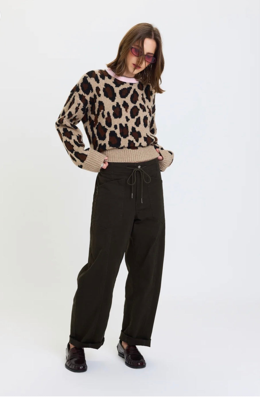 Villa Drawstring Barrel Pant