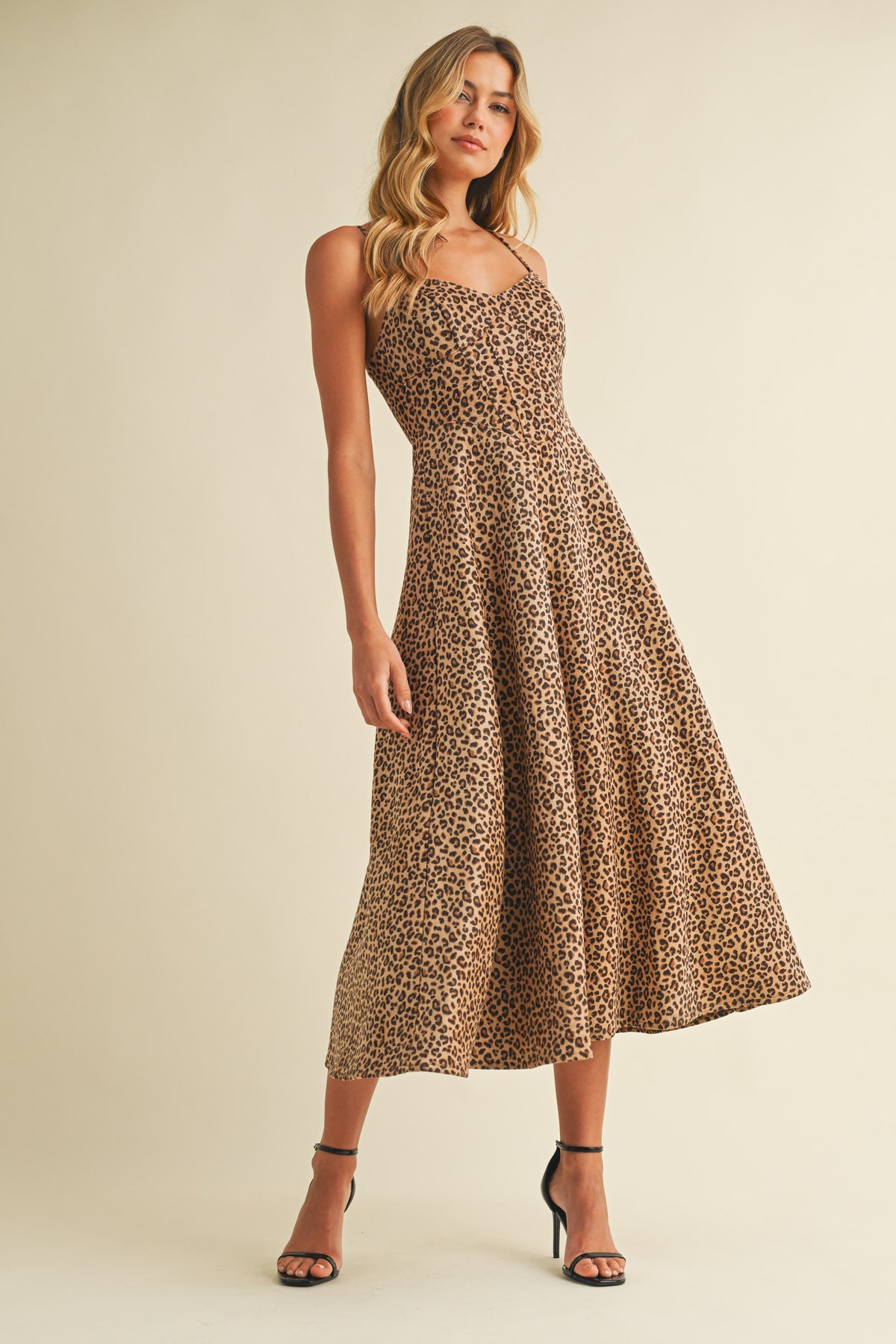 Leopard Midi Dress