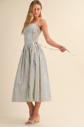 Tied Detail Midi Dress