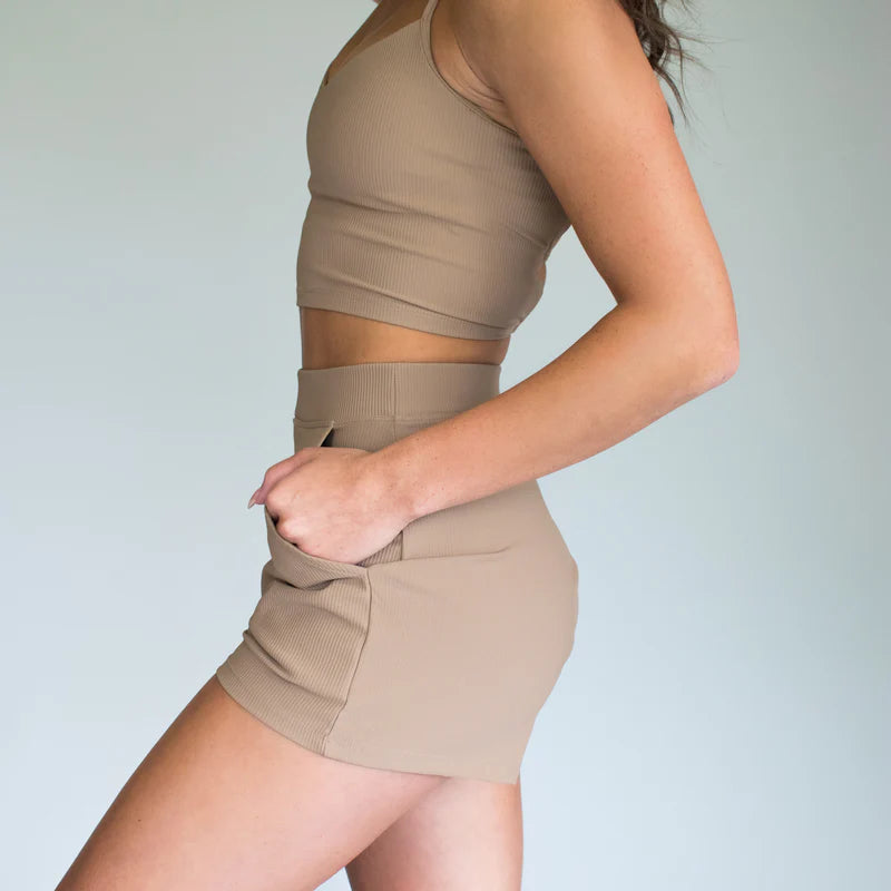 Luxe Ribbed Shorts