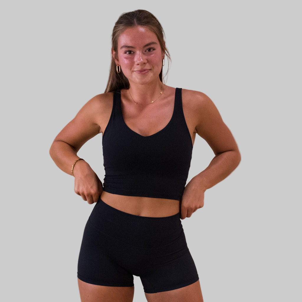Flex V-Neck Bra with Scoop Back | BLACK LABEL