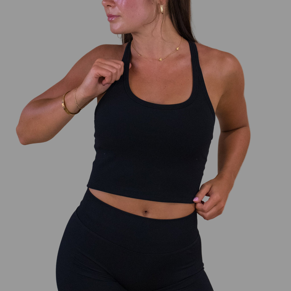 Energy Crop Everyday Tank | BLACK LABEL