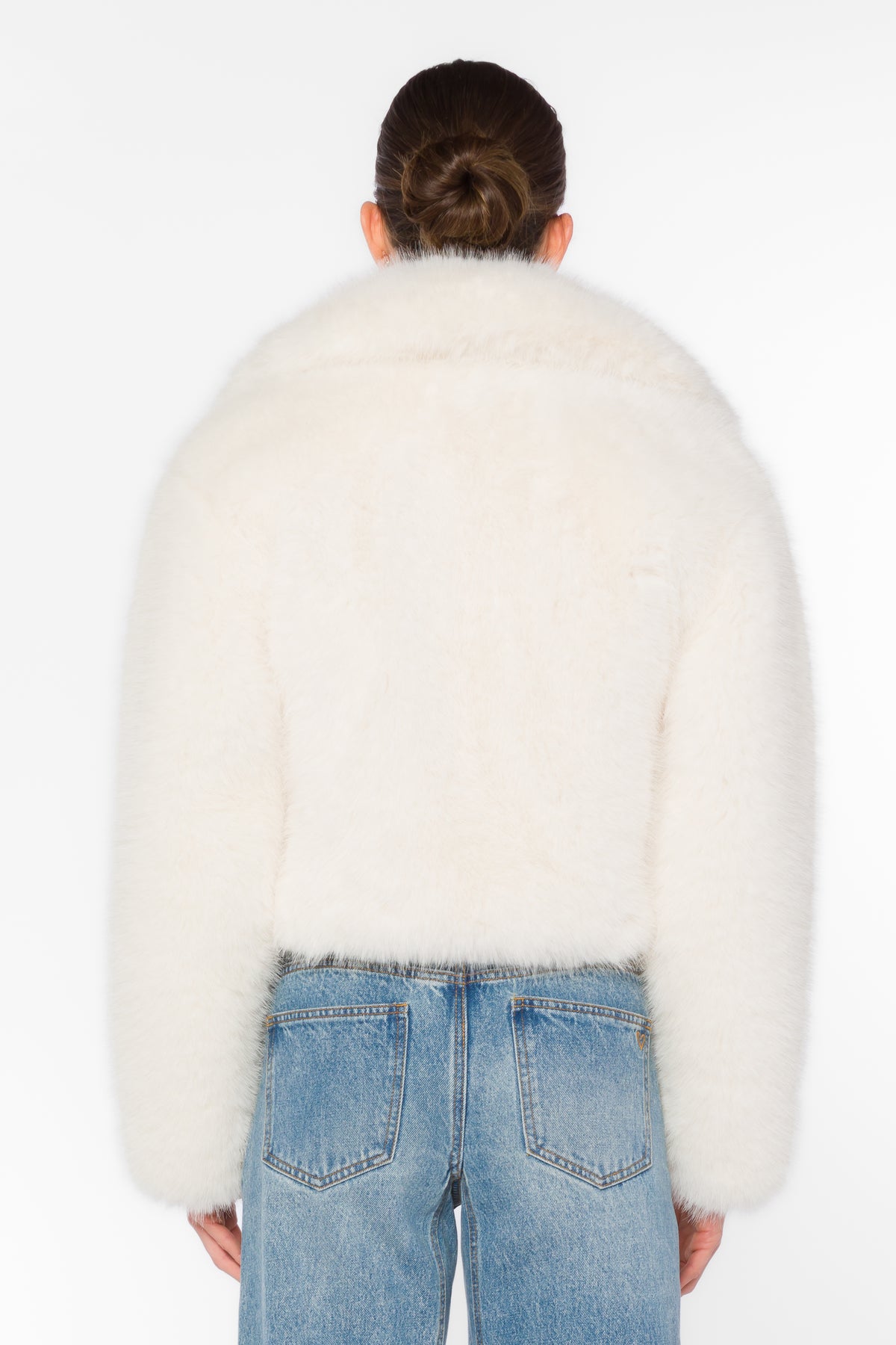 Double Breasted Faux Fur