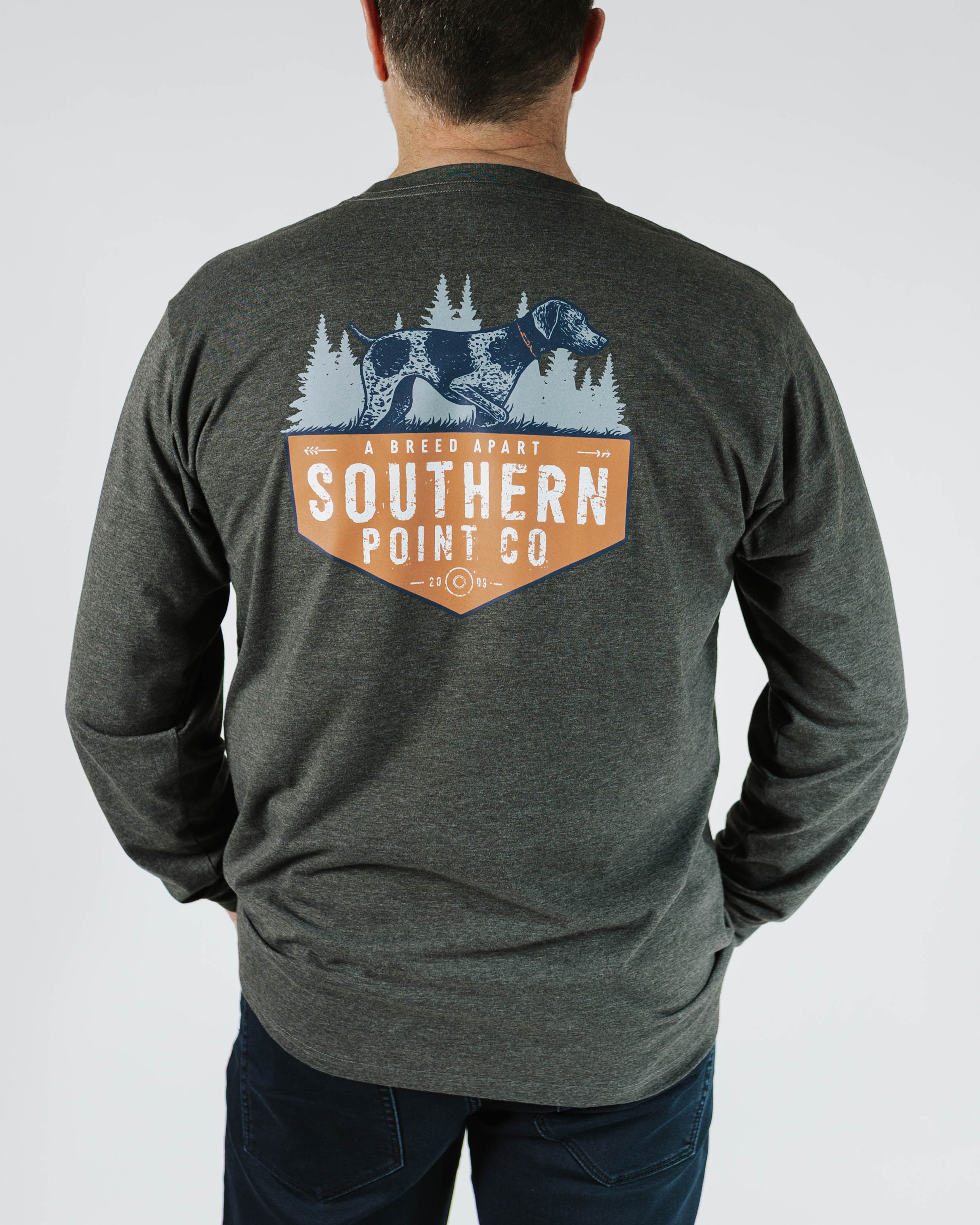 Down South L/S Pocket Tee