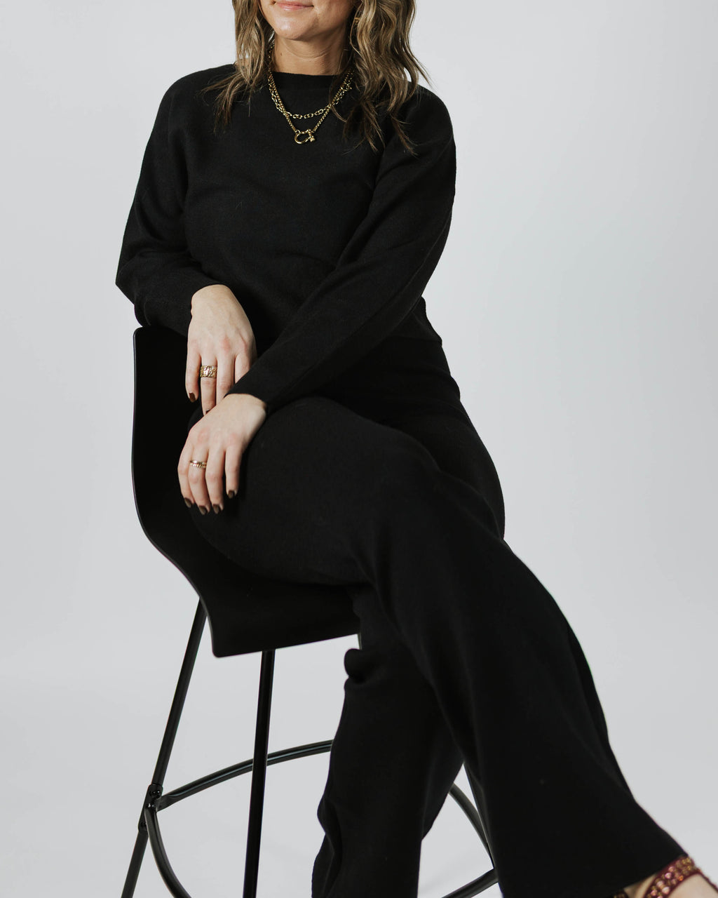 Straight Leg Sweater Pants