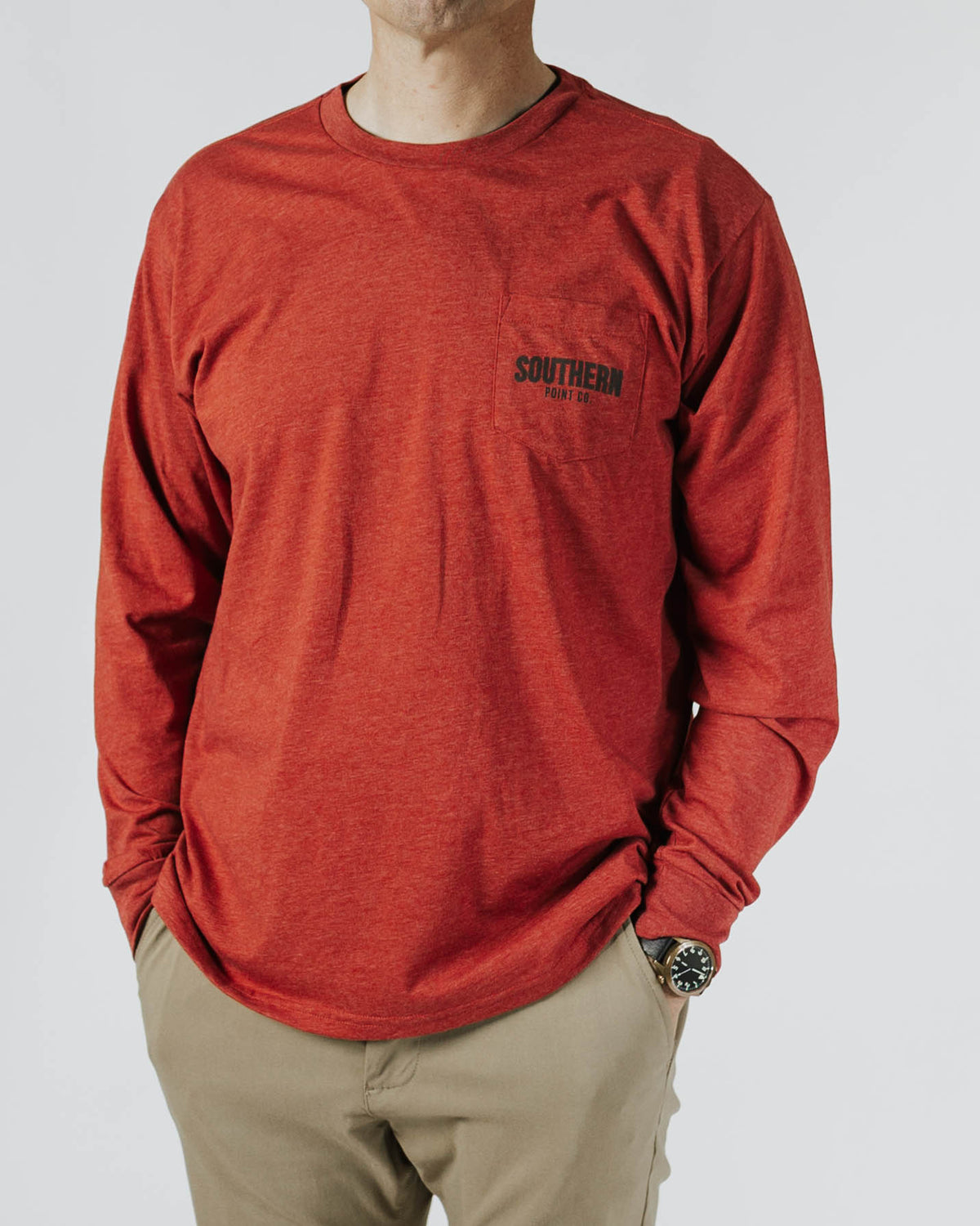 Greyton Badge L/S Pocket Tee