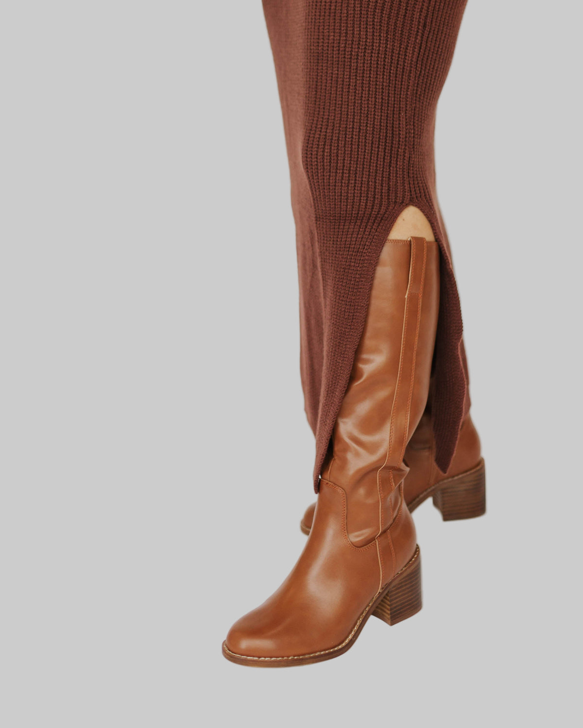 The Harriet | Brown Tall Riding Boot