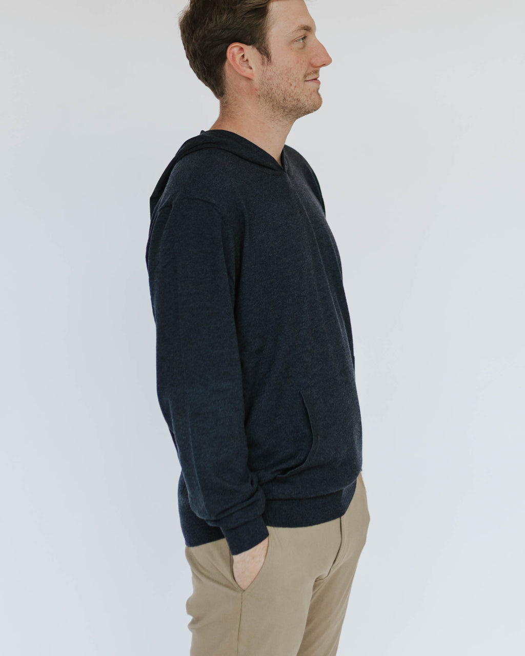 Cashmere Touch Hoodie Sweater