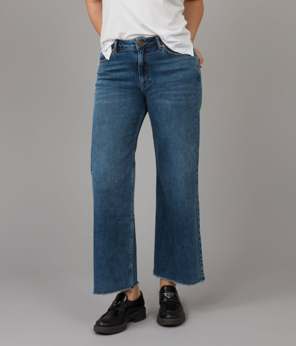 Lola Denim Milan Ultra High Rise Wide Leg Jeans