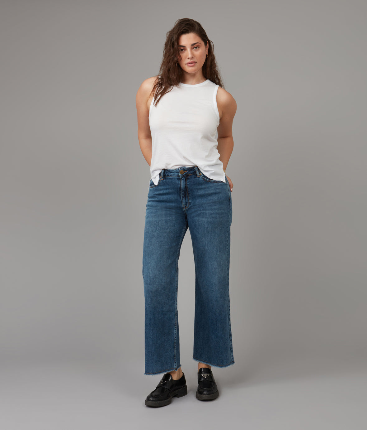 Lola Denim Milan Ultra High Rise Wide Leg Jeans