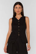 Pisces Black Vest