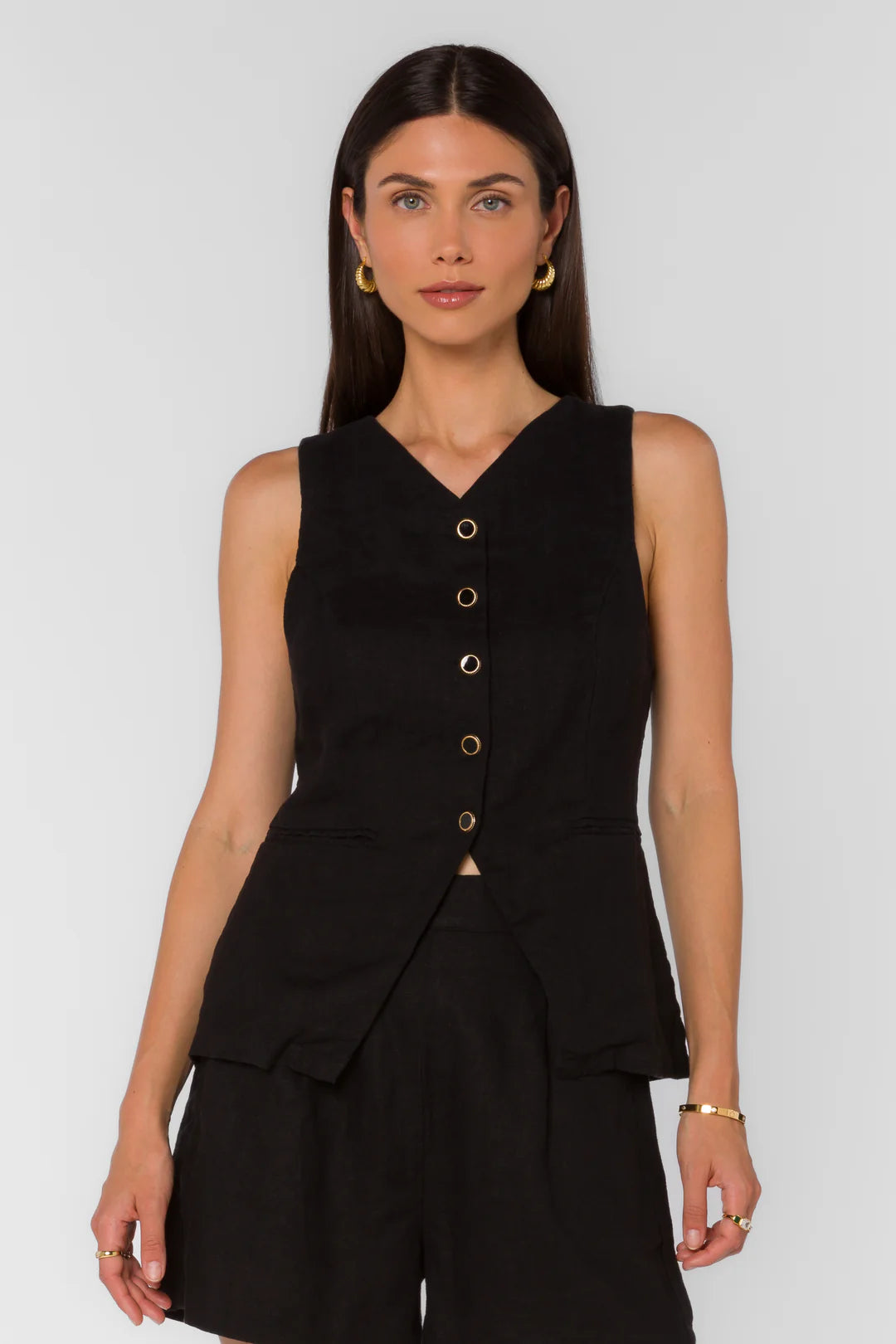 Pisces Black Vest