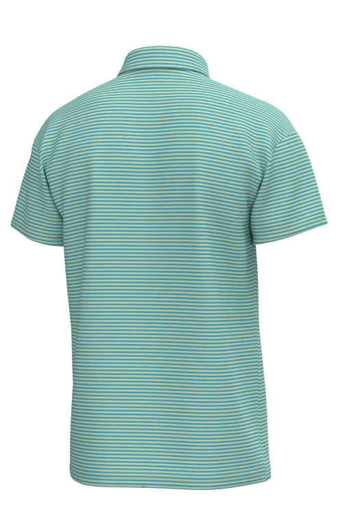 Morgan Stripe Performance Polo