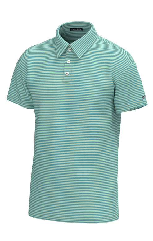 Morgan Stripe Performance Polo