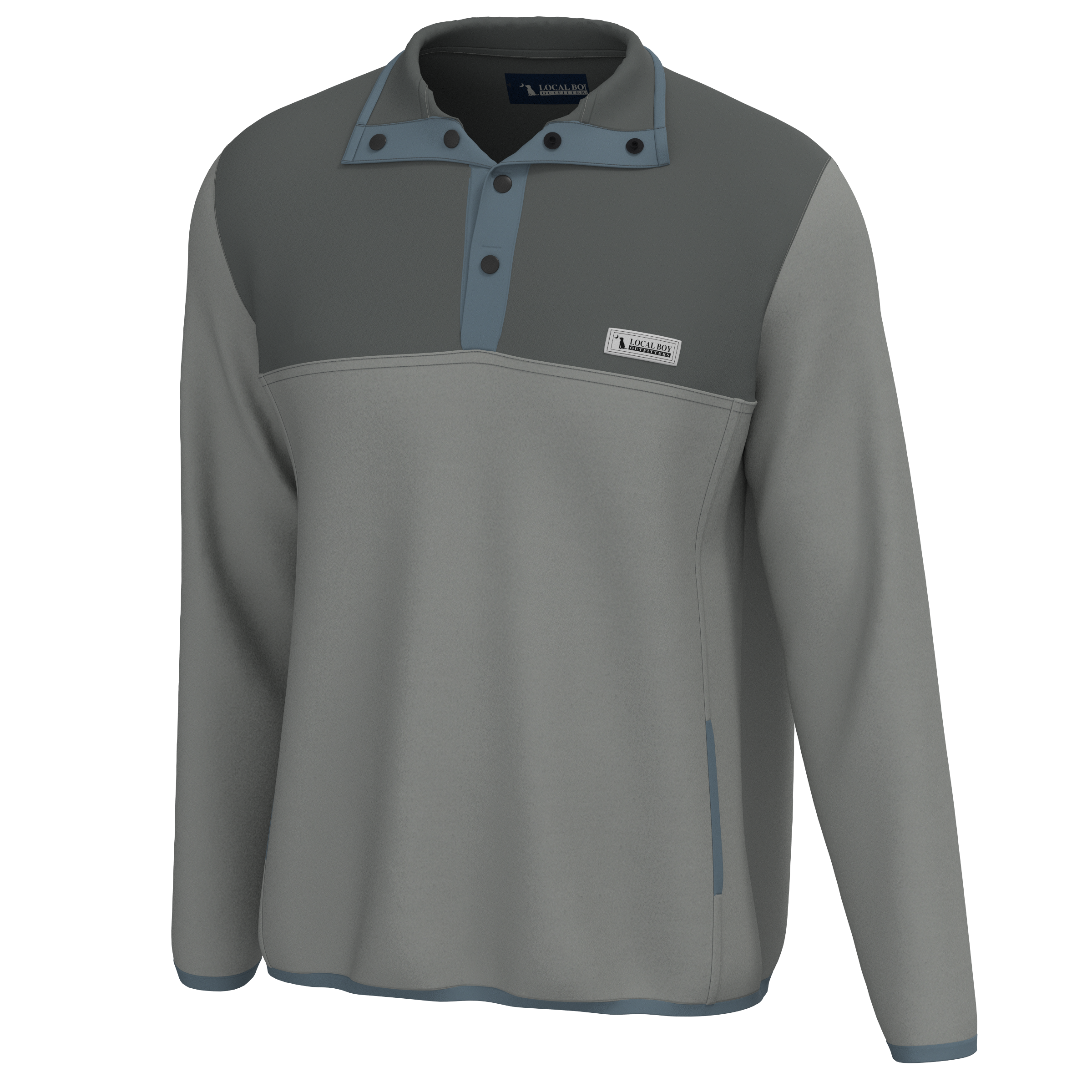 Quarter snap pullover
