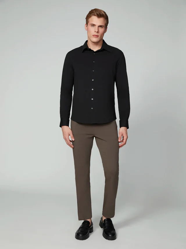 24/7 Button-Up Knit Shirt