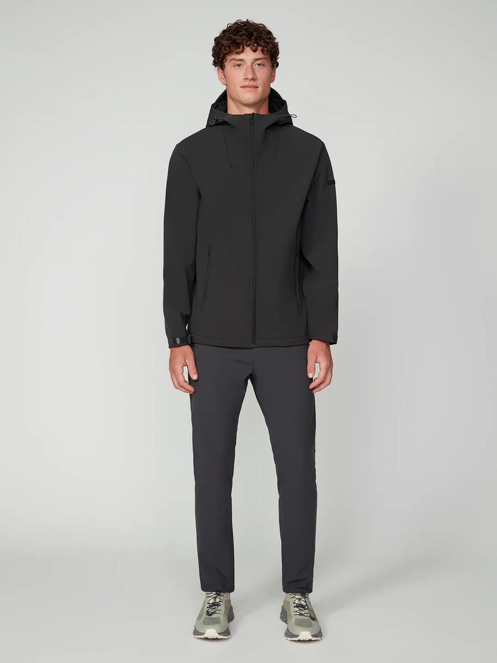 Hooded Bonded Fleece Jacket