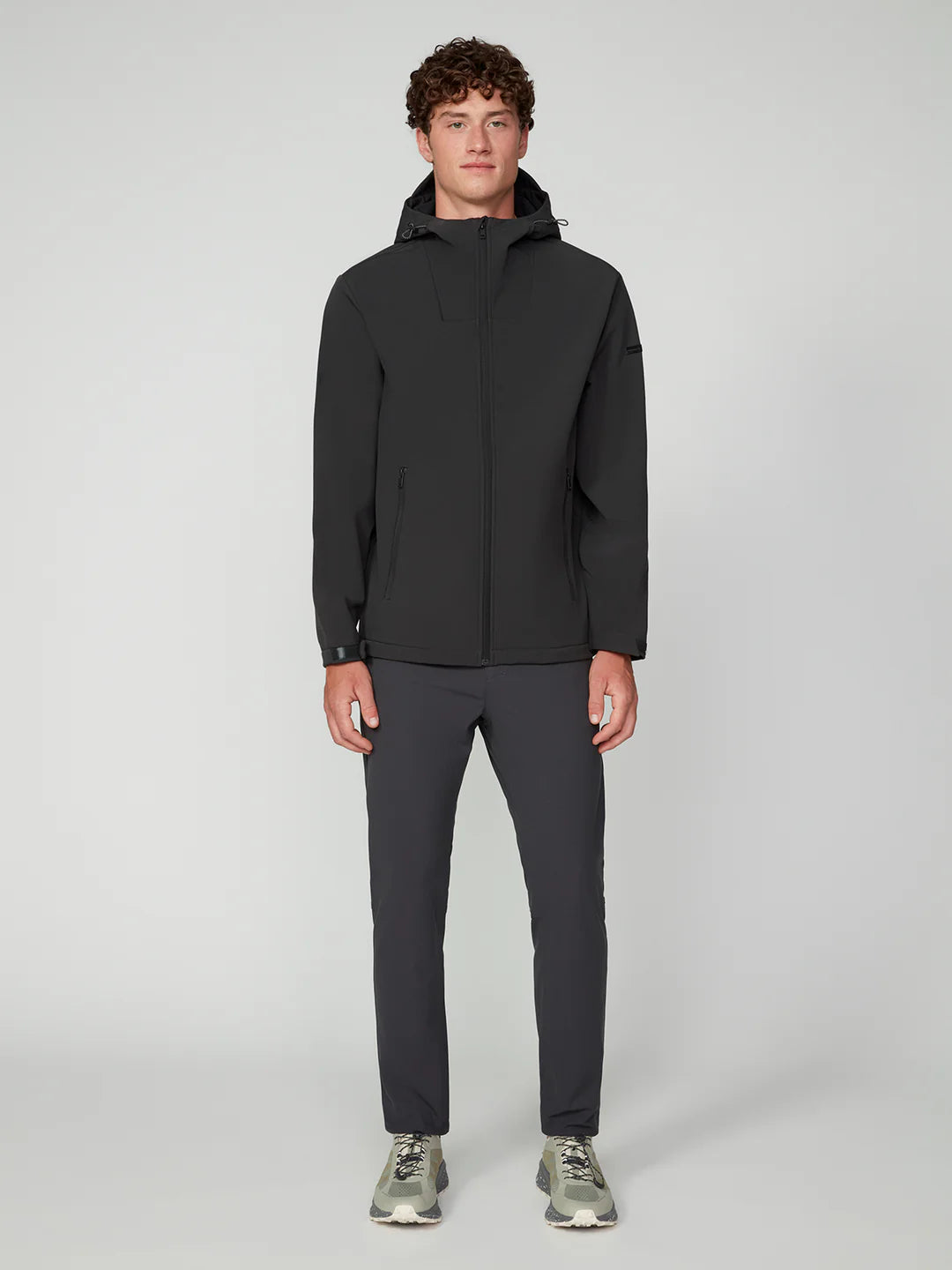 Hooded Bonded Fleece Jacket