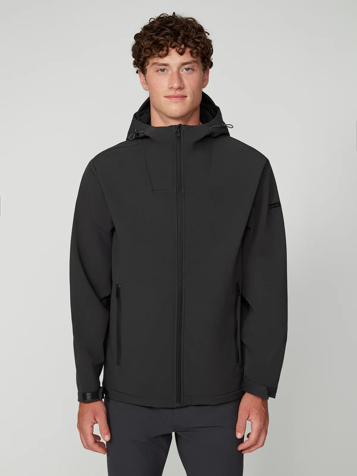 Hooded Bonded Fleece Jacket