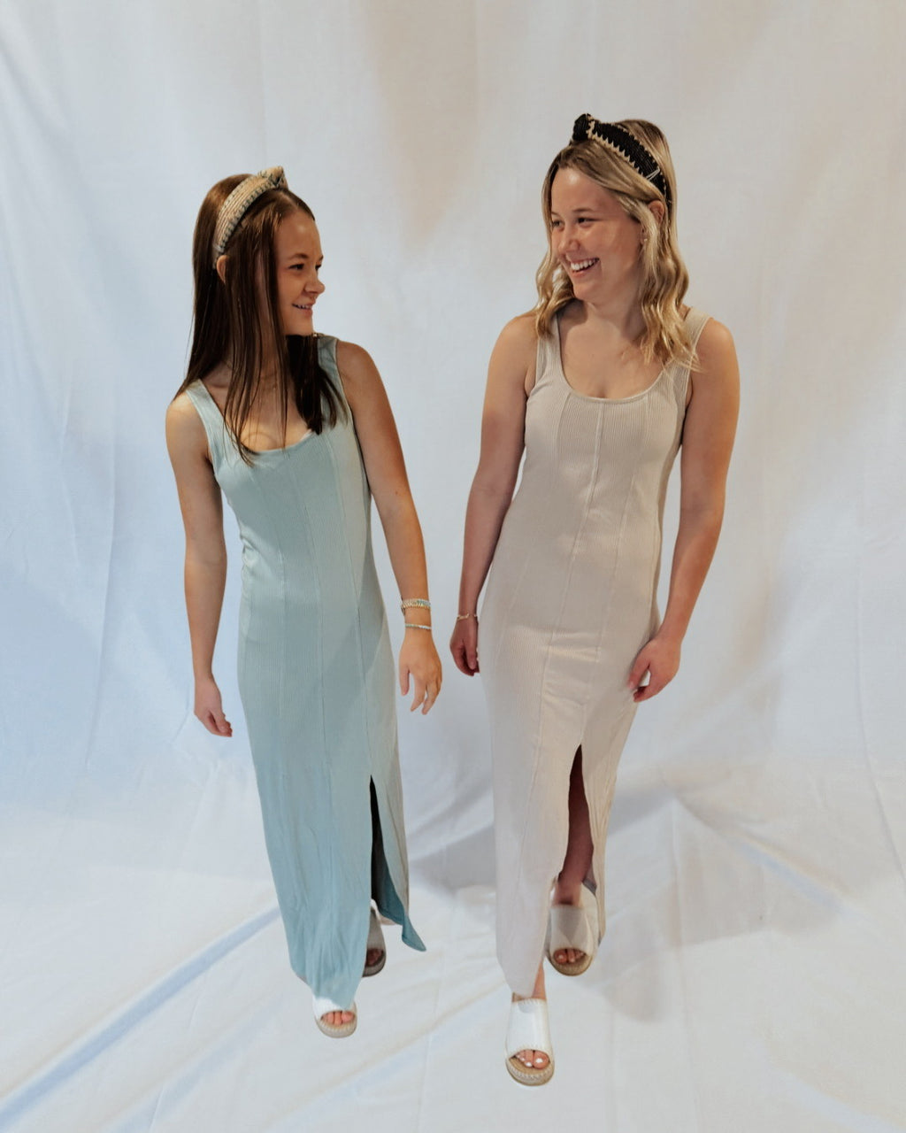 Rib Knit Maxi Dress