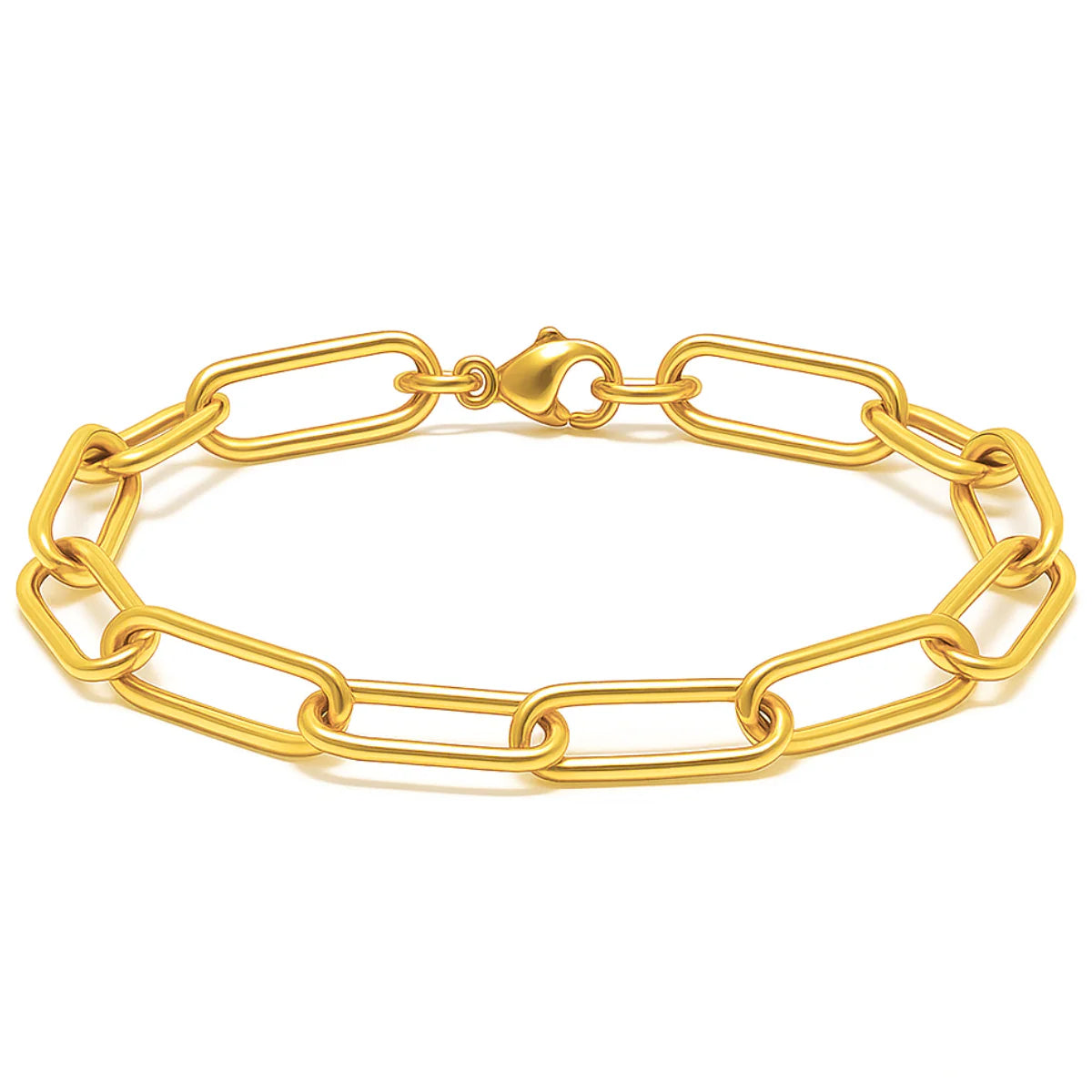 Carla Paper Clip Chain Bracelet