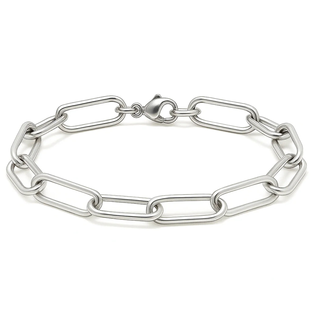 Carla Paper Clip Chain Bracelet