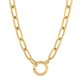 Lyla Sailor Clasp Chain Necklace