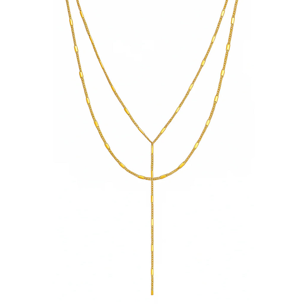 Camilla Dainty Lariat Chain Necklace